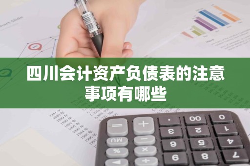四川会计资产负债表的注意事项有哪些