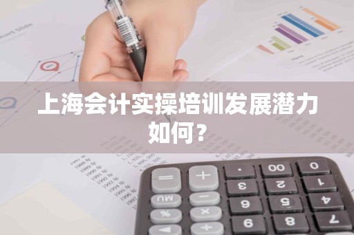 上海会计实操培训发展潜力如何？