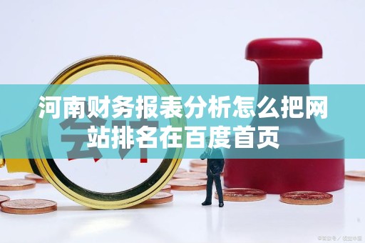 河南财务报表分析怎么把网站排名在百度首页