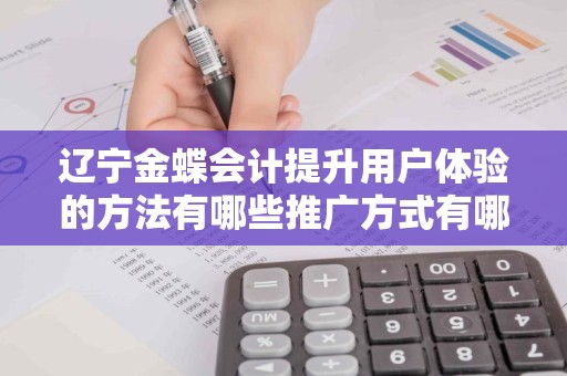 辽宁金蝶会计提升用户体验的方法有哪些推广方式有哪些