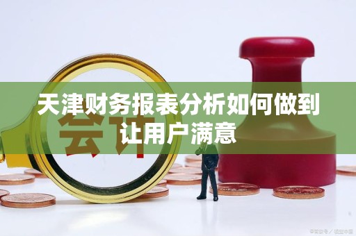 天津财务报表分析如何做到让用户满意