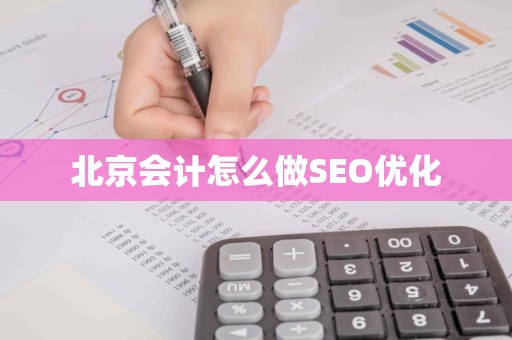 北京会计怎么做SEO优化